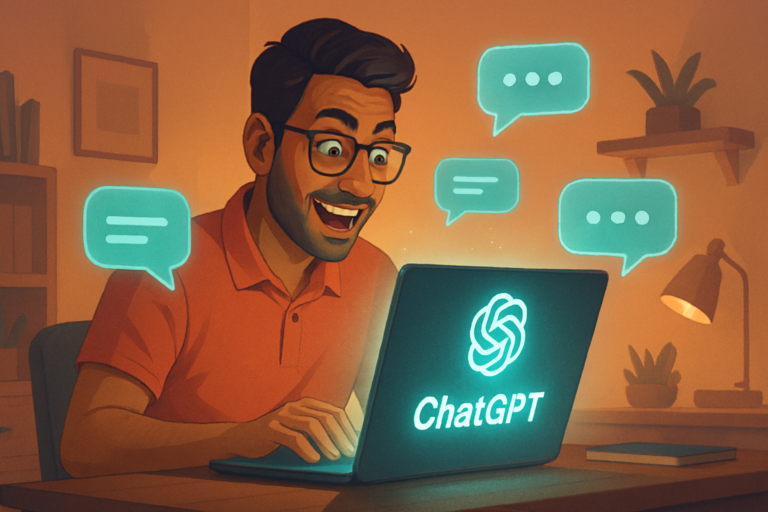 ChatGPT kya hai aur kaise use kare - Indian user exploring ChatGPT features