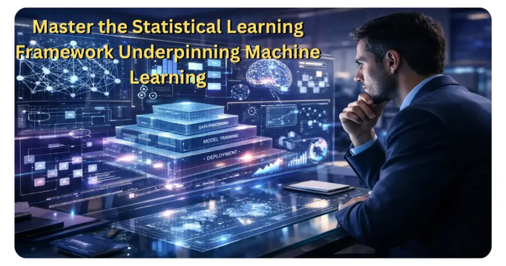 Master the Statistical Learning Framework Underpinning Machine Learning