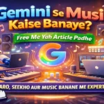 Gemini se music kaise banaye