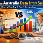 India vs Australia Data Entry Salary